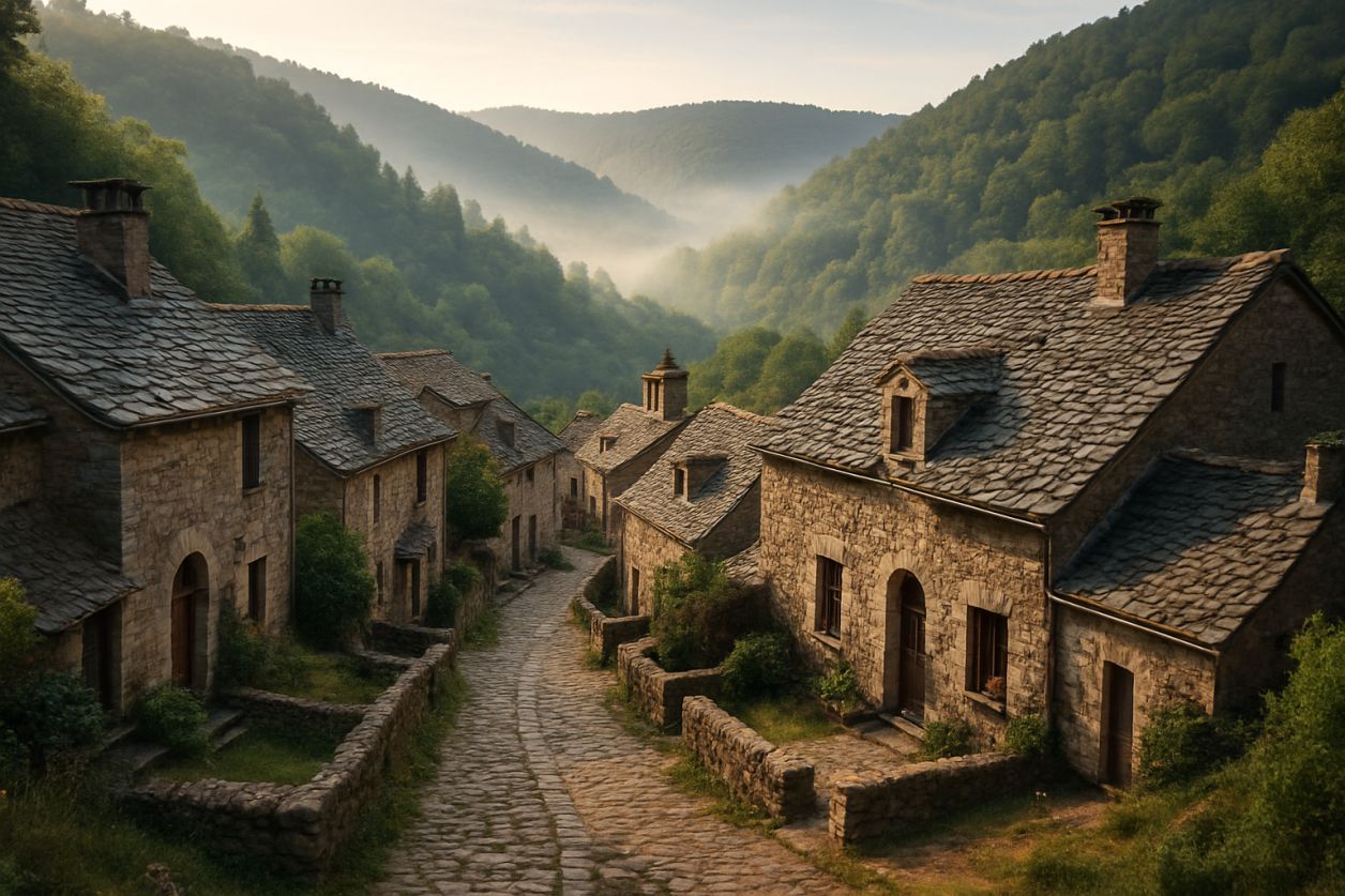 Villages secrets des Cévennes à pied