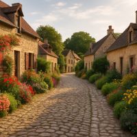 Villages fleuris à découvrir à pied