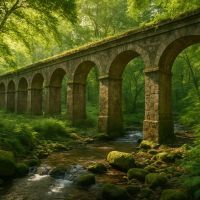 Randonnées vers ponts et aqueducs anciens