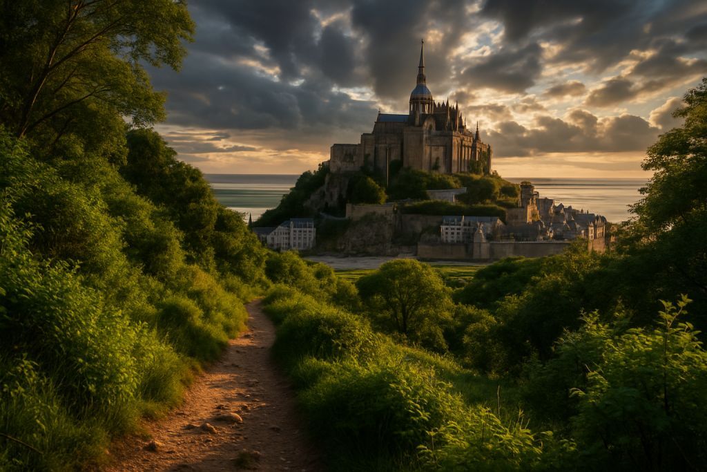 Randonnées à couper le souffle au Mont-Saint-Michel