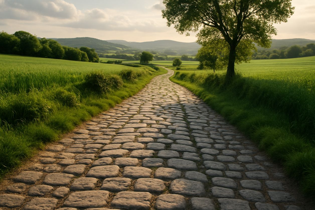 Vestiges des voies gallo-romaines en France