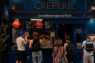 Crêperie Le Corps de Garde, sur les remparts de Saint-Malo